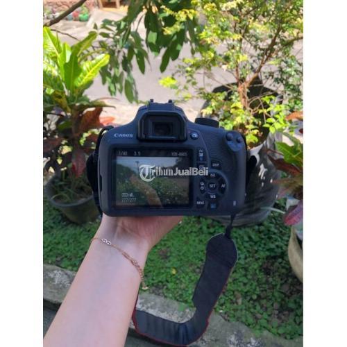 Kamera DSLR Canon EOS 1200D EF-S 18-55 IS II/Kit Bekas Mulus - Solo