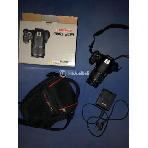 Kamera DSLR Canon EOS 1200D EF-S 18-55 IS II/Kit Bekas Mulus - Solo