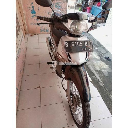 Motor Honda Supra X 125 2006 Warna Silver Full Orisinil Bekas