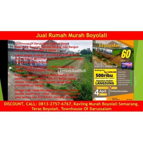 Dijual Kavling Murah Boyolali 2021 Harga Diskon Lokasi di Teras - Boyolali