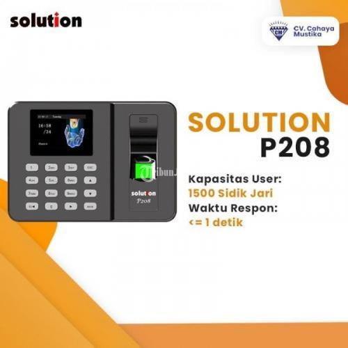 Harga Mesin Absensi Ceklok Fingerprint Solution P208 Baru Kualitas Harga Mesin Absensi Ceklok Fingerprint Solution P208 Baru Kualitas