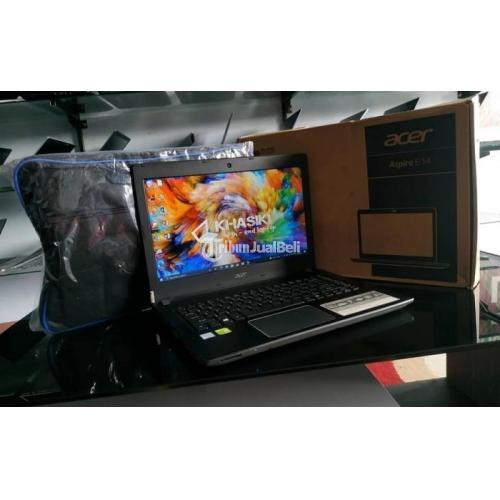 Laptop Acer E5di475 intel core i5 Ram 4GB Hardisk 1TB Bekas Fungsi