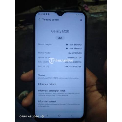 HP Samsung M20 Ram 3GB/32GB Fast Charging Bekas Mulus No Minus di