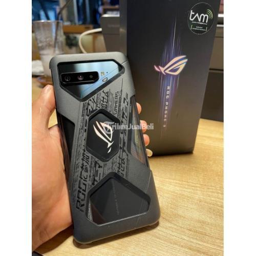 HP Asus ROG 3 Ram 8/128GB Bekas Garansi Resmi Mulus Lengkap - Makassar