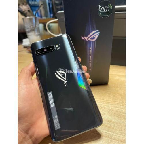 HP Asus ROG 3 Ram 8/128GB Bekas Garansi Resmi Mulus Lengkap - Makassar