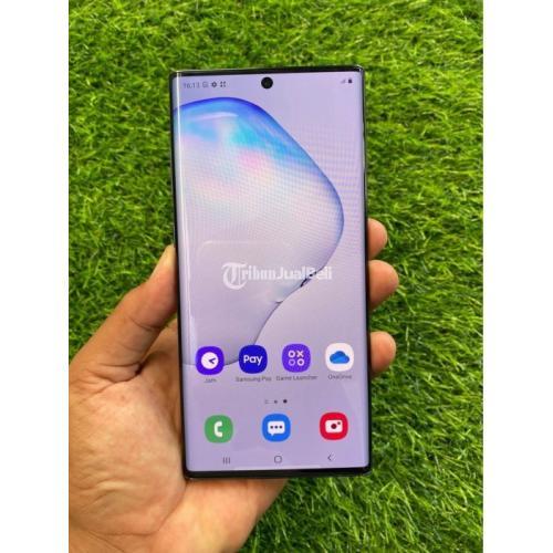 HP Samsung Galaxy Note 10 Plus Ram 12GB/256GB Bekas Fullset di