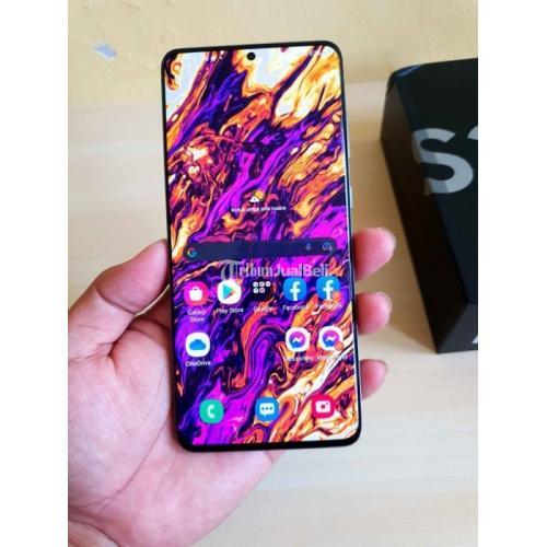 HP Samsung Galaxy S20 Plus 8/128GB Dual Mulus Lengkap Bekas Like