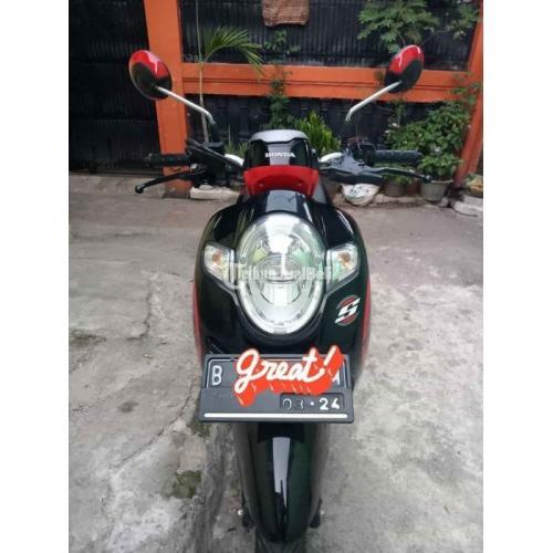 Motor Honda Scoopy 2019 Surat Lengkap Bekas Body Mulus No Minus - Bekasi