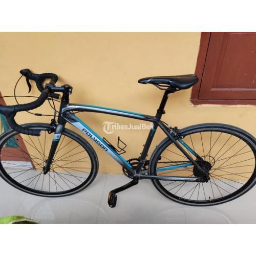 Sepeda Balap Road Bike Polygon Strattos S1 2020 Bekas Full Original di Depok TribunJualBeli