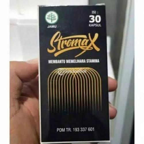 STROMAX kapsul obat pembesar panjang penis kuat di Manado - Palu