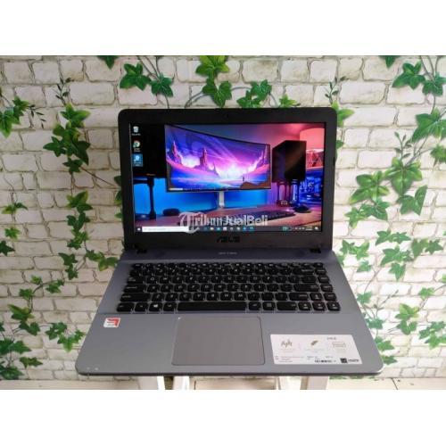 Laptop ASUS X441BA AMD A9 -9425 Ram 4GB Bekas Normal Windows 10 - Yogyakarta