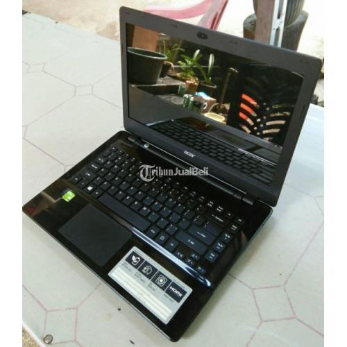 Laptop Acer Aspire E5-471 Ram 4GB Procecor Intel core i3-4005 U Bekas Normal - Semarang