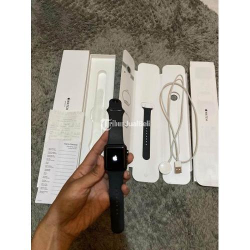 Apple Watch Series GPS 38mm Black Garansi iBox Second Like New