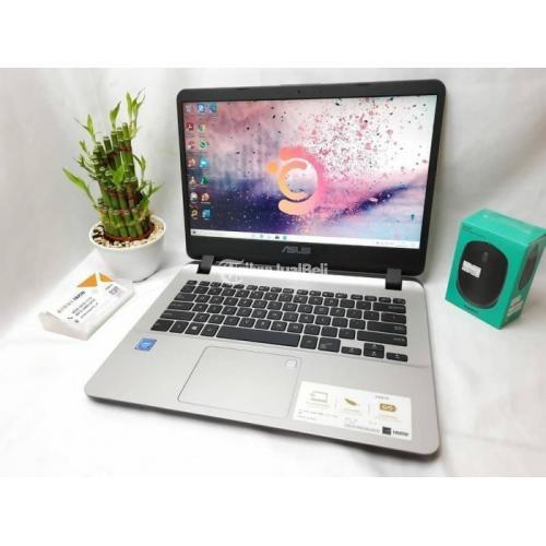 Laptop Asus A407M Celeron N4000 Ram 4GB DDR4 Bekas Normal - Surabaya