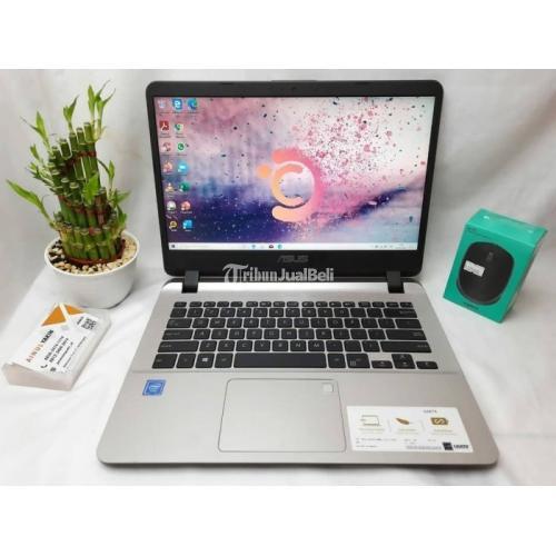 Laptop Asus A407M Celeron N4000 Ram 4GB DDR4 Bekas Normal - Surabaya