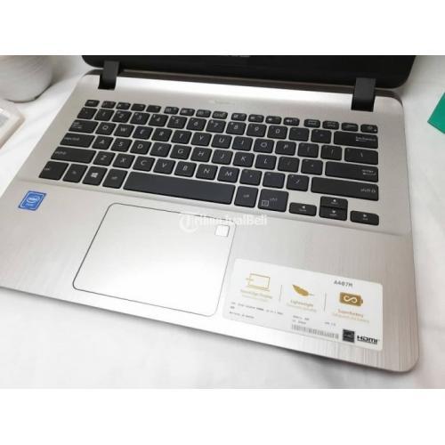 Laptop Asus A407M Celeron N4000 Ram 4GB DDR4 Bekas Normal - Surabaya