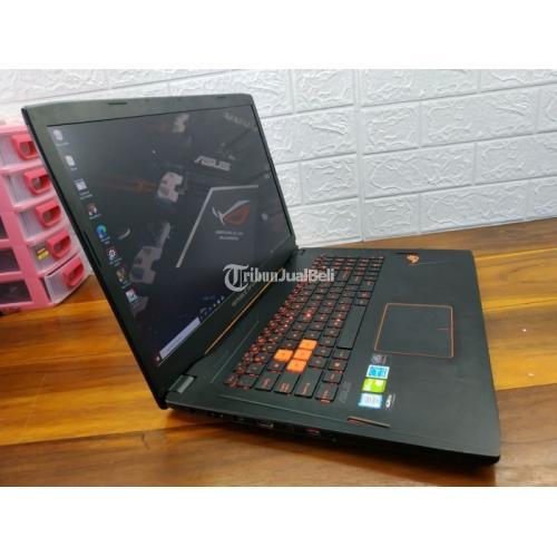 Laptop Asus Rog GL702VM Fullset Core i7-6700QH 2,6 GHz Bekas Normal - Solo