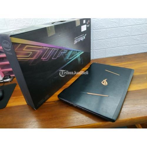 Laptop Asus Rog GL702VM Fullset Core i7-6700QH 2,6 GHz Bekas Normal - Solo