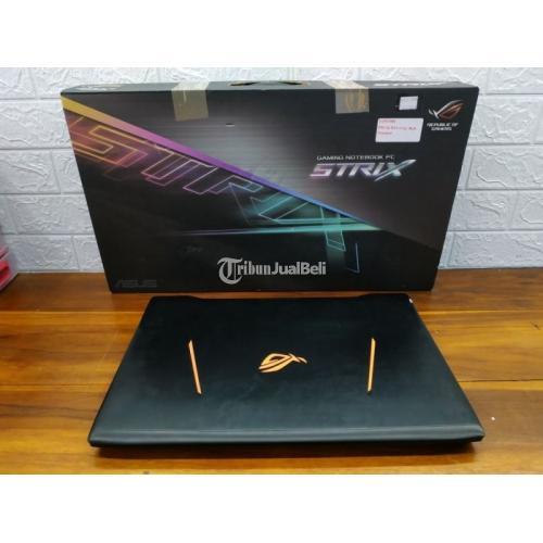 Laptop Asus Rog GL702VM Fullset Core i7-6700QH 2,6 GHz Bekas Normal - Solo