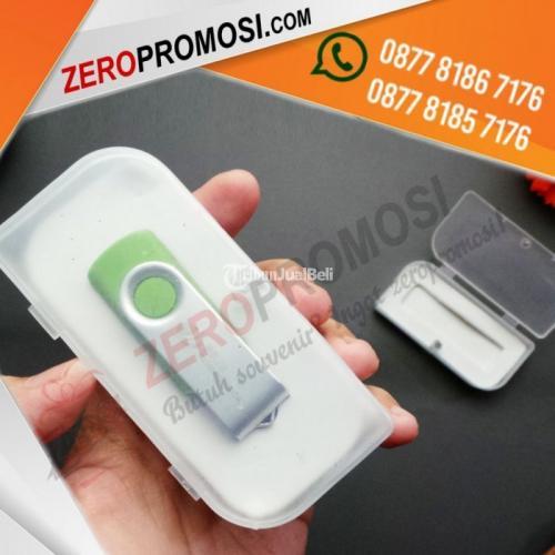 Kemasan PP Case Swivel Box Packaging Souvenir Flashdisk Bisa Cetak Logo - Tangerang