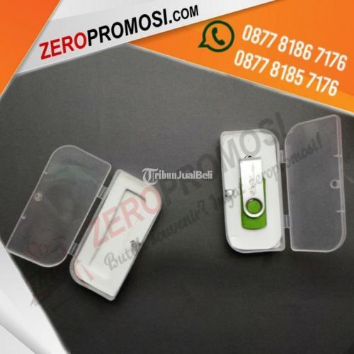 Kemasan PP Case Swivel Box Packaging Souvenir Flashdisk Bisa Cetak Logo - Tangerang