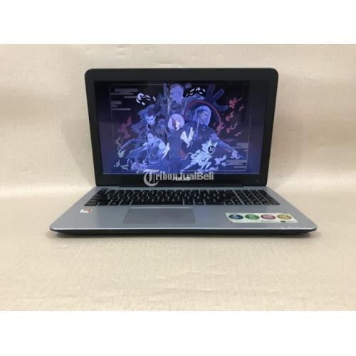 Laptop Asus x555QG AMD DDR4 8GB Bekas Normal No Kendala Mulus - Solo