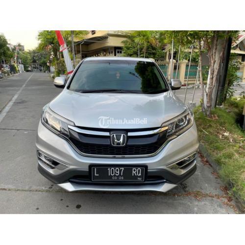 Mobil Honda All New CR-V 2.4 Prestige AT 2015 Silver Metalik Bekas - Surabaya