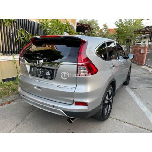 Mobil Honda All New CR-V 2.4 Prestige AT 2015 Silver Metalik Bekas - Surabaya