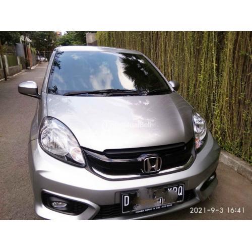Mobil Honda Brio Satya 2018 Matic Bekas Kondisi Mulus Terawat di