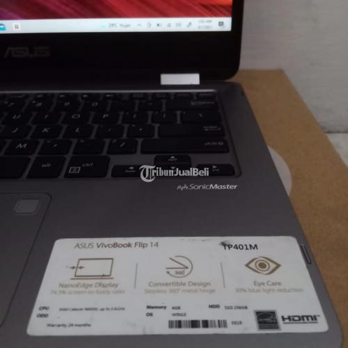 Laptop Asus TP401M Gaming Editing Normal Bekas Lengkap Harga Nego - Jakarta