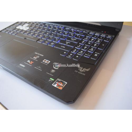 Laptop ASUS TUF FX505DT Ryzen 7 GTX 1650 SSD Gaming Editing Bekas Normal - Ponor