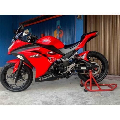 Motor Kawasaki Ninja 250 FI 2017 Bekas Surat Lengkap Pajak Panjang - Jakarta