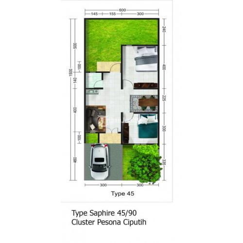Cluster Pesona Ciputih, 15mnt Ke BSD City 5 Juta Sudah Include Semua.