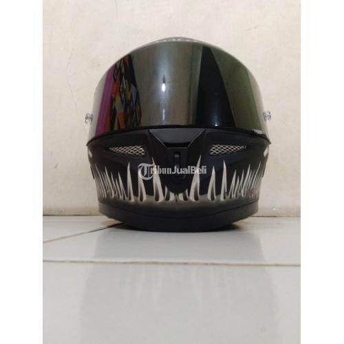 Helm KYT K2R Venom Size M fit L Visor Clear Bekas di Bogor