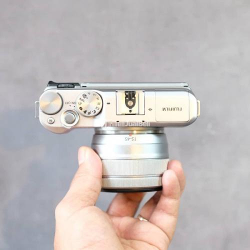 Kamera Mirrorless Fujifilm XA5 Pink Rose Second Fullset Mulus