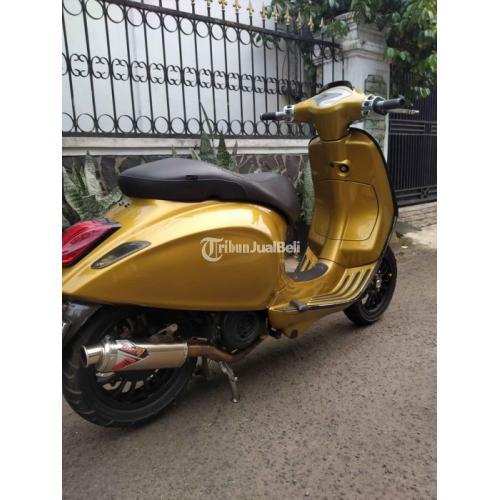 Motor Vespa Sprint Iget 2016 Bekas Like New Terawat Surat Lengkap - Jakarta Timur