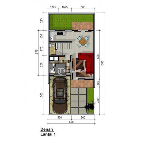 Dijual Rumah 2 Lantai 75/78 Amanah Garden Vilage 7 Bintaro - Tangerang Selatan