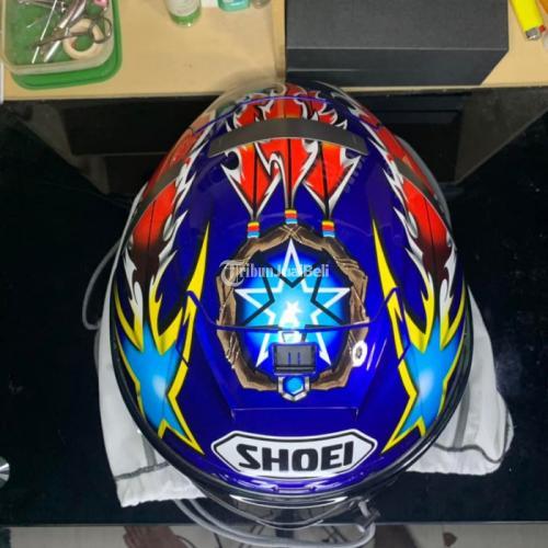 Helm Shoei X14 Norick Abe Size M SNI Bekas Fullset Busa Nyaman di - Main Image