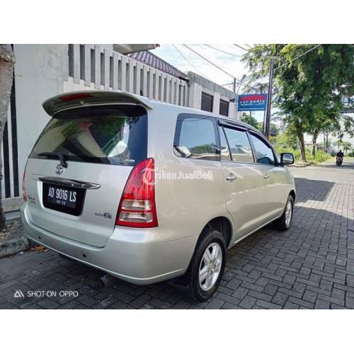 Mobil Toyta Innova G Bensin MT 2005 Bekas Interior Bersih Body Mulus - Sukoharjo