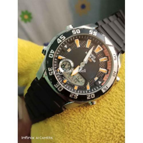 Jam Tangan Pria CASIO Marine gear AMWdi710 Original Bekas Normal