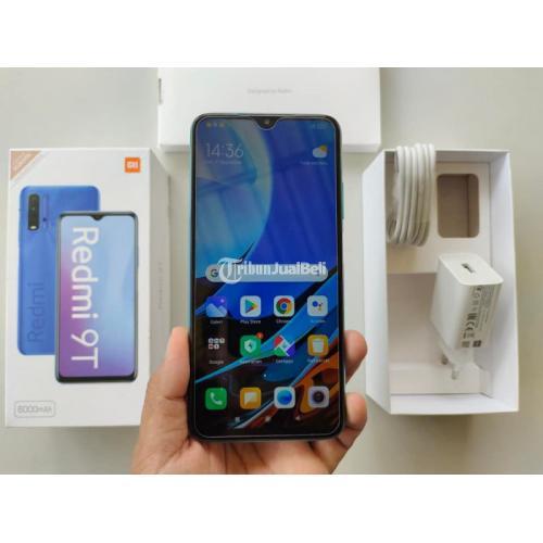 HP Xiaomi Redmi 9T Ram 4/64GB Second Fullset Mulus Normal - Banjarnegara