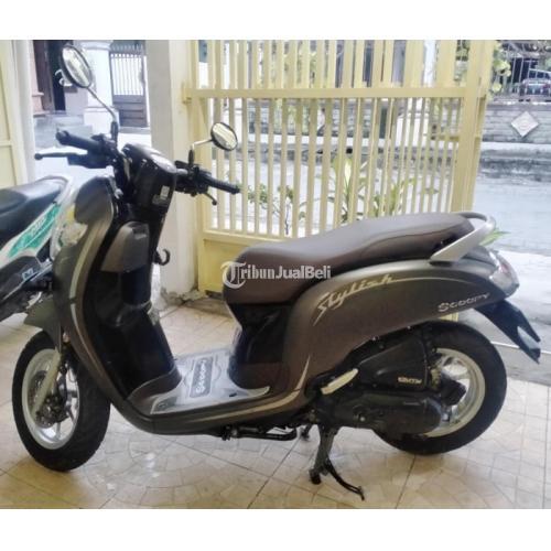 Motor Honda Scoopy 2019 Black Bekas Tangan 1 Terawat Murah - Surabaya