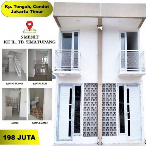 Rumah Baru Minimalis Harga Murah Lokasi Strategis Bebas Banjir - Jakarta Timur