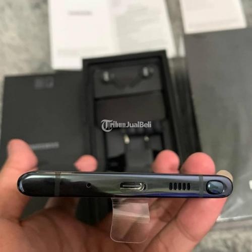 HP Samsung Note 10 Black 8/256GB Second Fullset Mulus Normal No Minus - Semarang