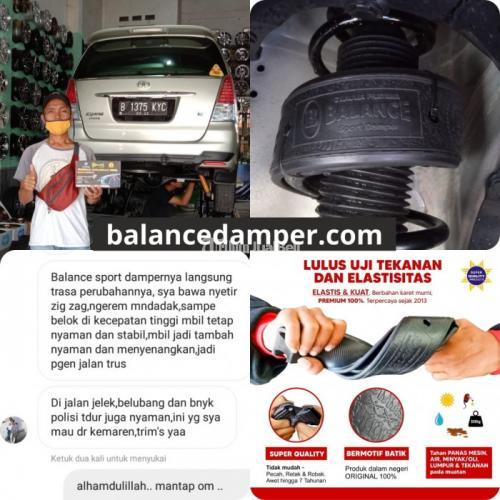 The Real SPRING BUFFER BALANCE untuk redam GRUDUK, LIMBUNG mobil anda! GARANSI RESMI 2 THN