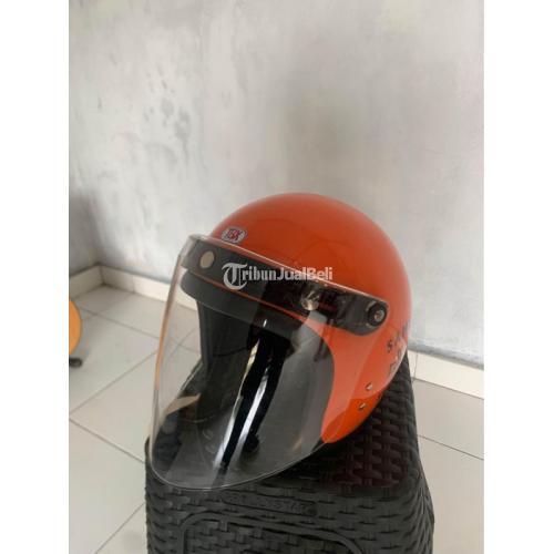 Helm TBX Slim Size L Include Kaca Snail Second Like New - Gianyar