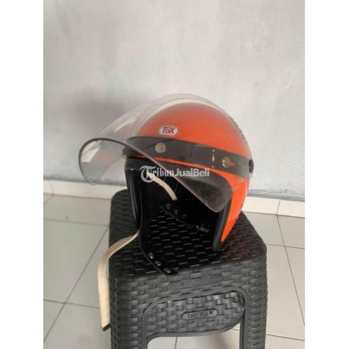 Helm TBX Slim Size L Include Kaca Snail Second Like New - Gianyar
