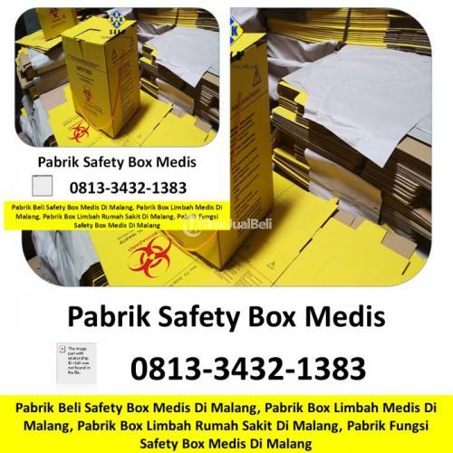 Pabrik Safety Box Limbah Medis Warna Kuning Samarinda , WA/Call 0813-3432-1383