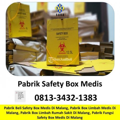 Pabrik Safety Box Limbah Medis Warna Kuning Samarinda , WA/Call 0813-3432-1383