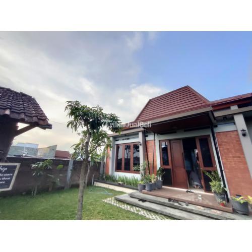 Rumah solo kota 750m 6.5M nego nuansa etnik modern